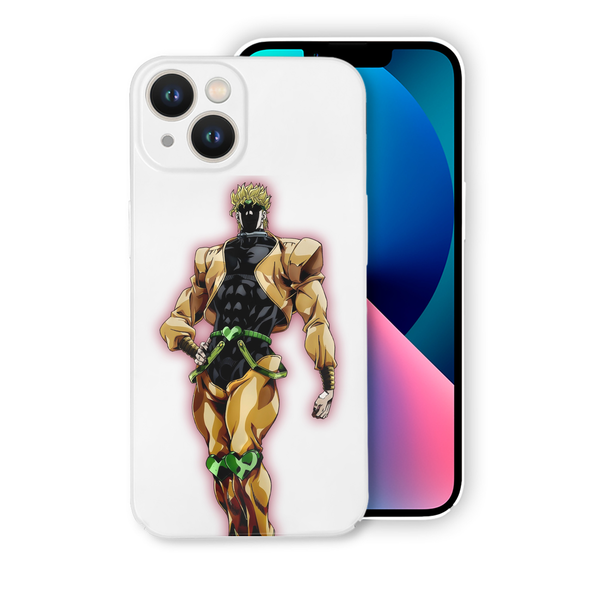 （画像用） ジョジョの奇妙な冒険 ディオ?ブランドー JoJo's Bizarre Adventure Dio Brando 【iPhone 14シリーズ対応】ハードケース
